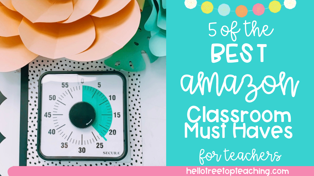 Five of the best Amazon must haves for teachers